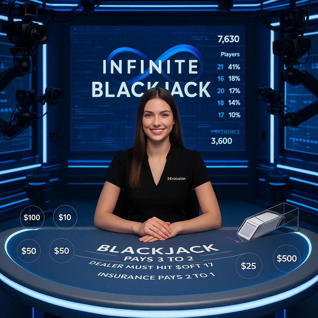 1Red Casino - Live Blackjack Game